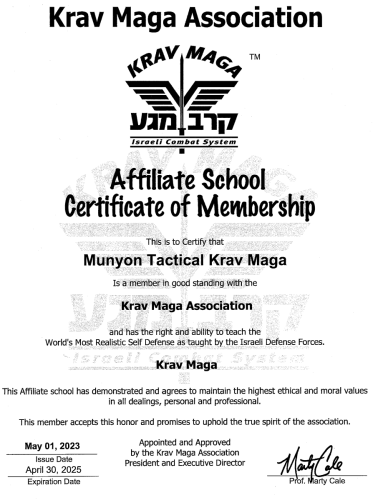 KMA-Munyon-Tactical-License